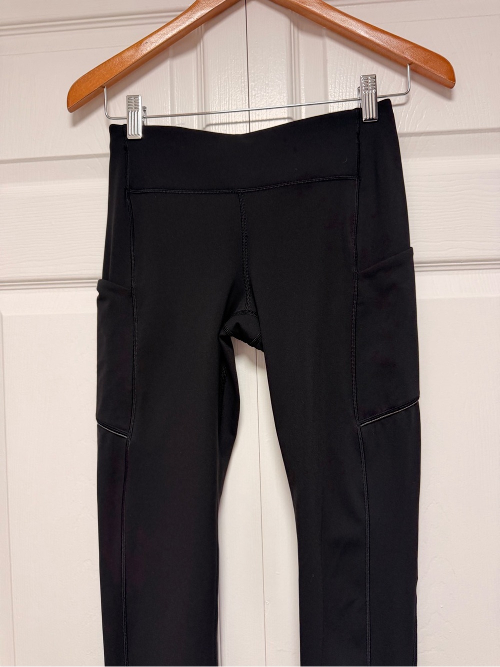 Lululemon Athletica Speed Up Leggings Black with Side Pockets Size 6 - Picture 5 of 8